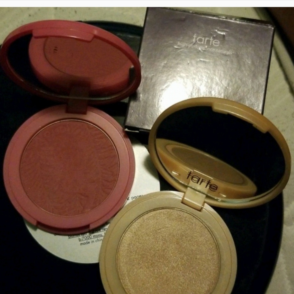 BNIB Tarte Highlighter&Tarte Blush Duo no box